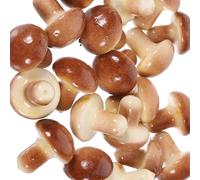 Sewroro 20pcs Small Light-colored Fake Mushroom Models Multi-function Photo Props ’s Accessories Decorative Studio Posing Supplies