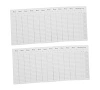 Sewroro 25pcs Multifunctional Library Card Bookmark Reading Log Tracker for Students Teachers Dual Purpose Bookmarks for Managing Borrowed Books and Boosting Reading Engagement