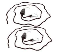 Sewroro 2Pcs Adjustable S Hook Light Hangers for Camping and Grow Lights Load Bearing Rope Hooks with Secure Hanging Design Versatile Tent Lighting Support for LED Plant Illumination