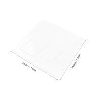 Sewroro 2pcs Bowtie Router Template Jig Set for Woodworking 2mm Acrylic Butterfly Inlay Guide with 3 Sizes Bow Precise Decorative Router Templates