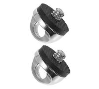 Sewroro 2pcs Camera Strap Mounting Screws with Washers Quick Release Connection for DSLR Cameras Durable Replacement for Worn Out Straps