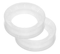 Sewroro 2pcs Diaper Pail Refill Ring Cover Compatible Diaper Pail Parts Holder for Nursery Waste Bag System Stable No-Slip Garbage Bag Holder Ring Easy Single-Hand Replacement Reusable
