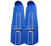 Sewroro 2pcs Foot Measure Gauge US Size Foot Ruler Lightweight Device Scale for Accurate Measurement in Shoe Stores and Household Use