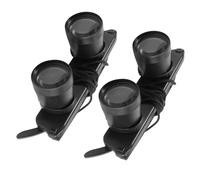 Sewroro 2Pcs Head-Mounted Binocular Glasses 3X Magnifier with Wide, Hands-Free Portable Telescope Glasses for Bird Watching, Concerts, and Outdoor Sports