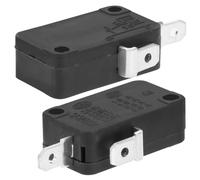 Sewroro 2pcs Microwave Oven Micro Switch Normally Open Universal Replacement Parts for Home Appliance Repair Compatible with Rice Cooker and Fridge