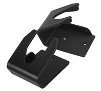 Sewroro 2pcs Sturdy Scanner Bracket Wall Desk Mount Barcode Scanner Holder for Pos Retail Checkout Black Plastic Scan Fit