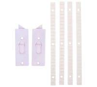 Sewroro 2pcs Window Replacement Parts Casement Window Latch with Abs Material and Secure Locking Function Space Saving Design Suitable for Home and Shop Use