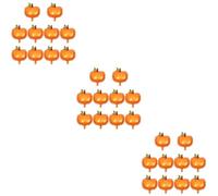 Sewroro 30pcs Large Pumpkin Foil Balloons Autumn Party Decorations for Thanksgiving Day Fall Theme Bulk Helium Balloons Festive Pumpkin Decor