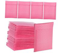 Sewroro 30pcs Padded Shipping Envelopes Bright Colored Bubble Mailers for Small Business Packaging Self Sealing Cushioning Protection for Jewelry Cards and More