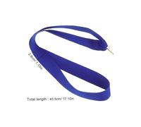 Sewroro 30pcs Sports Medal Hanger Kindergarten Award Ribbons Honor Ribbon Student Medal Awards Lanyard Blue Polyester