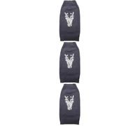 Sewroro 3pcs Christmas Dog Sweaters with Reindeer Pattern Warm Puppy Clothes Festive Pet Garments for Dogs Soft Cozy Knit Holiday Outfits for Winter
