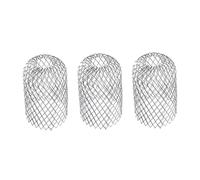 Sewroro 3pcs Expandable Aluminum Gutter Guard Filter Strainers Rust Leaf and Debris Strainer Covers for Downspouts Durable Mesh Guards Preventing Roof Clogging
