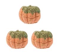 Sewroro 3pcs Rabbit Chew for Hamster and Gerbil Made of Natural Fiber, Encourages Positive Behaviour and Improves Body Coordination, for Rabbit Play and Small Animal Teeth Care