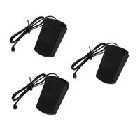 Sewroro 3pcs Sewing Machine Foot Control Pedal Household Foot Pedal with Power Cord Easy to Operate Smooth for Comfort Lightweight and Space-Saving Design