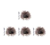 Sewroro 4 Sets Crazy Scientist Wig with Lifelike Appearance and K Wire Material and Adults, Costume Accessory for Halloween Parties and Science-themed Events