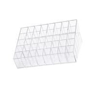 Sewroro 40-slot Lipstick Rack Nail Polish Stand Lip Gloss Organizer Multi-level Cosmetic Display Case for Makeup Storage and Beauty Tools