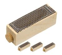 Sewroro 4PCS Handmade Wooden Queen Cage for Beekeeping Queen Breeding Box and Beehive Transport Cage and Hive Splits