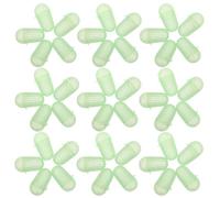 Sewroro 50pcs Plastic Fishing Bait Cage for Shrimp and Crawfish Reusable | Lakes and Rivers, White Plastic Build, Versatile Feeder Basket for Trap Net Setups