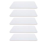 Sewroro 5pcs Double-Sided Handwriting Lined Dry Erase Boards 9x12 Inch Whiteboards with Lines for Classroom Handwriting Practice and Cursive Writing Training