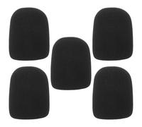 Sewroro 5pcs Mic Windscreen Covers for Microphone Windproof Muffs for Karaoke Stage Performance and Home Recording