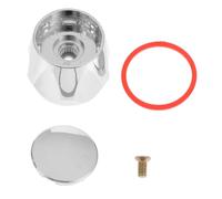 Sewroro 5PCS Plastic Faucet Handle Wheels Replacement for Hot Cold Taps Abs Material Fit for Kitchen and Bathroom Mixer Valves