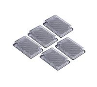 Sewroro 5pcs Retro Reflective Panel for Photoelectric Systems High Visibility Reflector for Building Construction Vehicle Security Outdoor Alarm Applications Durable Sensor Component
