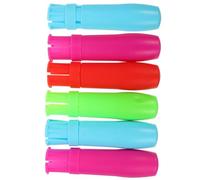 Sewroro 6pcs Plastic Chalk Clip Holder Water Soluble Chalk Extender for Classroom Use for School Office Home Drawing Writing