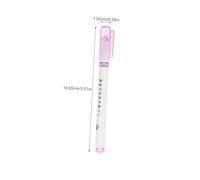 Sewroro 8Pcs Dual-ended Colored Curve Pens for Scrapbook DIY Floral Markers with Smooth Ink Flow Lightweight Painting Accessories