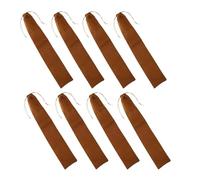 Sewroro 8Pcs Folding Hand Fan Bags Drawstring Fan Protective Pouches for Storage Travel and Line Dancing Folding Sleeves Small Drawstring Storage Pouch for Gift Wrapping 14.25 X 2.56 in