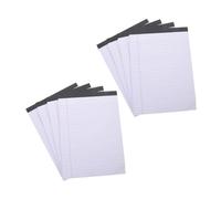 Sewroro 8PCS Legal Pads White Tearable College Ruled Writing Paper for Lawyers and Students Lined Notepads for School Office and Legal Documentation