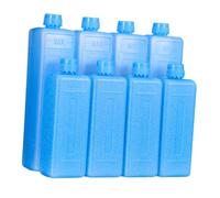 Sewroro 8pcs Reusable Ice Packs for Coolers Leakproof Freezer Blocks for Lunch Bags and Picnics Mini Portable Food Transportation Cooling Packs with Long-lasting Cold Retention