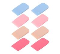 Sewroro 8pcs Silicone Makeup Brush Set for Jelly Mask and Foundation Soft Facial Applicator Tool Silicone Face Brush for Skincare Makeup
