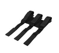 Sewroro Adjustable Fire Extinguisher Strap Bracket with Polyester Oxford Secure Bottom Support Black Fire Extinguisher Holder for Car Safety and Vehicle Mounting