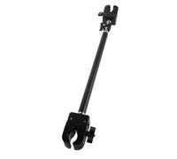 Sewroro Adjustable Wheelchair Umbrella Holder Clamp for Sun and Rain Protection with Rotatable and Foldable Construction Easy to Carry Umbrella Mount Clip for Mobility Scooters and Carts