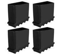 Sewroro Anti-Slip Ladder Feet Covers Rubber Step Ladder Foot Pads Durable Replacement Accessories for Folding and Steep Ladders