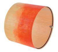 Sewroro Bamboo Hanging Lamp Shade 30cm Woven Light Cover with 4cm Fitting for Pendant Lighting Home Decor