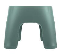 Sewroro Bathroom Step Stool Green Small Plastic Stepping Stool Lightweight Non-slip for Potty Training and Home Use