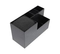 Sewroro Beauty Tool Box for Hair Cutting Multifunctional Comb Clip Storage Box Professional Shear Holder Capacity for Barber Tools