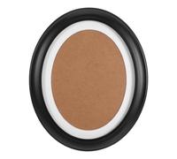 Sewroro Black Oval Wood Picture Frame for Wall Hanging and Tabletop Display, Classic Elegant Design with Seamless Nail Included, Home Decorating Tool for Vintage Style