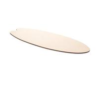Sewroro Blank Wooden Surfboard Wall Decor Surfboard Shaped Wood Cutout for Art Creation Resists Warping, for Graffiti Painting at Home Or Beach House Decoration