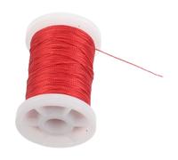 Sewroro Bowstring Rope Making Thread Recurve Bow String Material Red Polyester Bowstring for Recurve Bow Beginners and Professional Archers