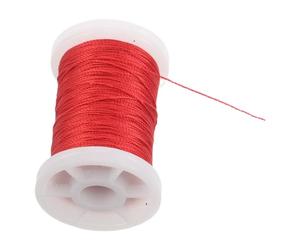 Sewroro Bowstring Rope Making Thread Recurve Bow String Material Red Polyester Bowstring for Recurve Bow Beginners and Professional Archers