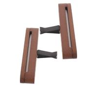 Sewroro Car Aromatherapy Essential Oil Diffuser Vent Clips with Natural Black Walnut Wood, Odorless Refill Cotton Sticks, for Office the Go Use, Effortless Operation and Lasting