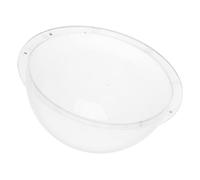 Sewroro Clear Acrylic Camera Dome Cover Anti-glare Security Shield with Pre-drilled for Indoor Outdoor Use Protective Housing for Cctv Surveillance