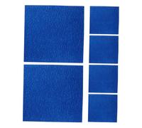 Sewroro D Printer Heated Bed Liner Tape for Desktop 3d Printing 10pcs 8.3x7.9 Inch Blue Adhesive-paper with Strong Adhesion and Universal Material Compatibility and Creative Projects