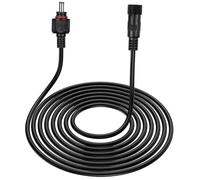 Sewroro Dc Power Extension Cable for Solar Lamps and Water Pumps Durable Low Power Consumption Cord for Monitoring Equipment and Solar Cells