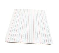 Sewroro Double Sided Dry Erase Board with Four-line and Plain Side Erasable Whiteboard for Office and Home Practical Writing and Drawing Board for Teens Multi-Functional Conference and