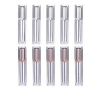 Sewroro Empty Refillable Lip Gloss Tubes Suitable for Professional Makeup Artists and Beginners with Design Plastic Lip Balm Bottles 10pcs for DIY Lipstick Portable Containers