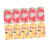 Sewroro Festival Red Packet Japanese Style Red Envelopes 20 Pieces Thickened Creative Envelope Classical Floral Pattern for Chinese New Year Celebration Giving