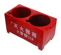 Sewroro Fire Extinguisher Base Stand Anti-wear Bracket for Extinguishers Easy Install Practical Storage Holder for Home and Office Safety